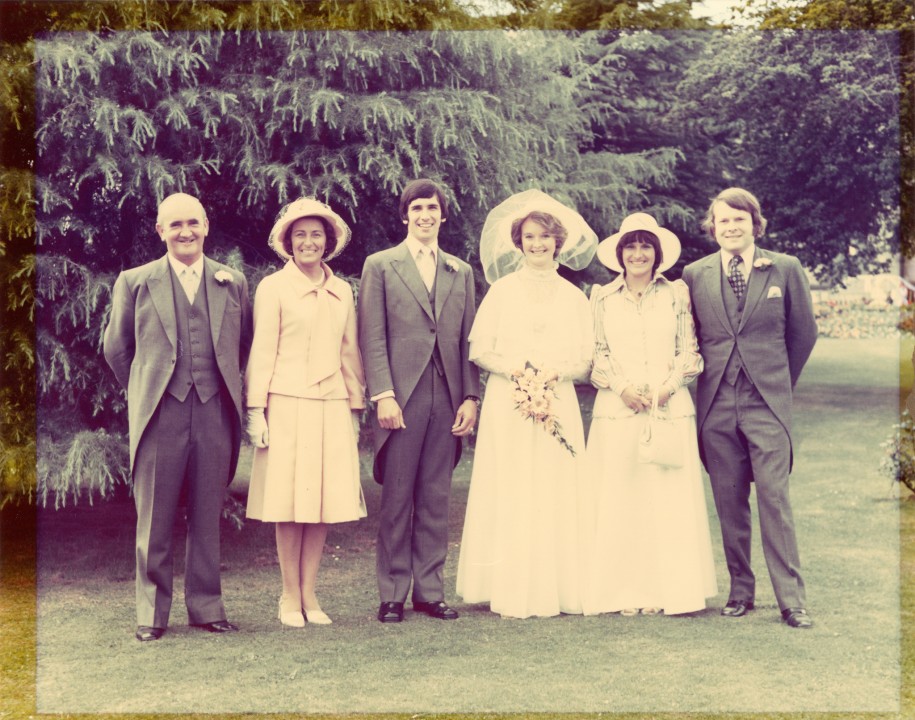 Original - Colour-Correct Wedding Photograph